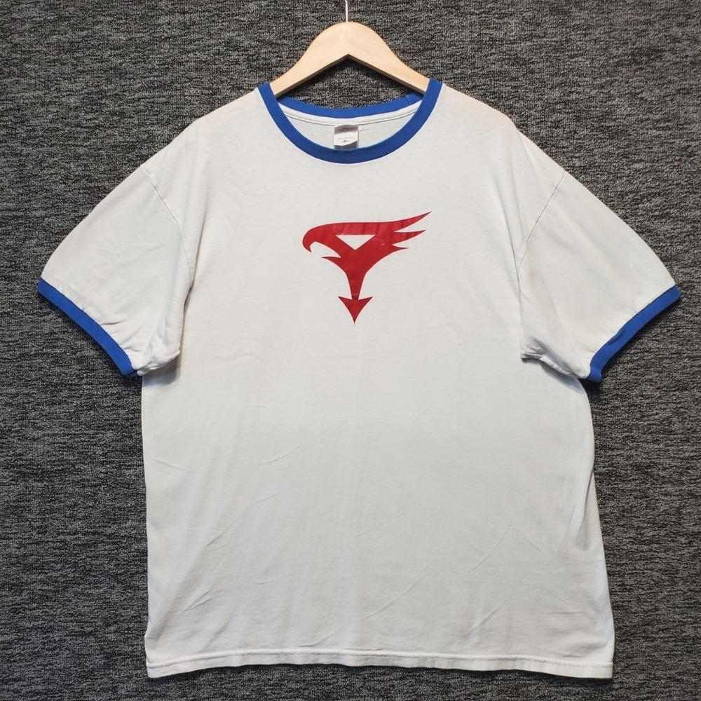 Vintage Gatchaman Ringer Shirt XL Science Ninja Team Battle of the Planets Anvil